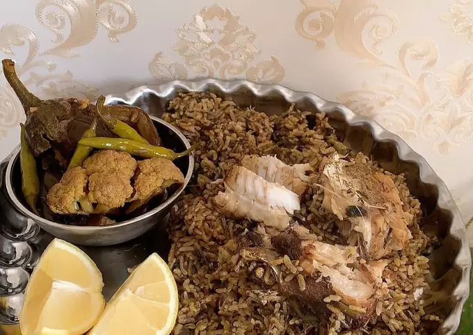 لخ-لخ بوشهری دمپخت ماهی